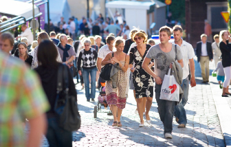 People in Visby People in Visby